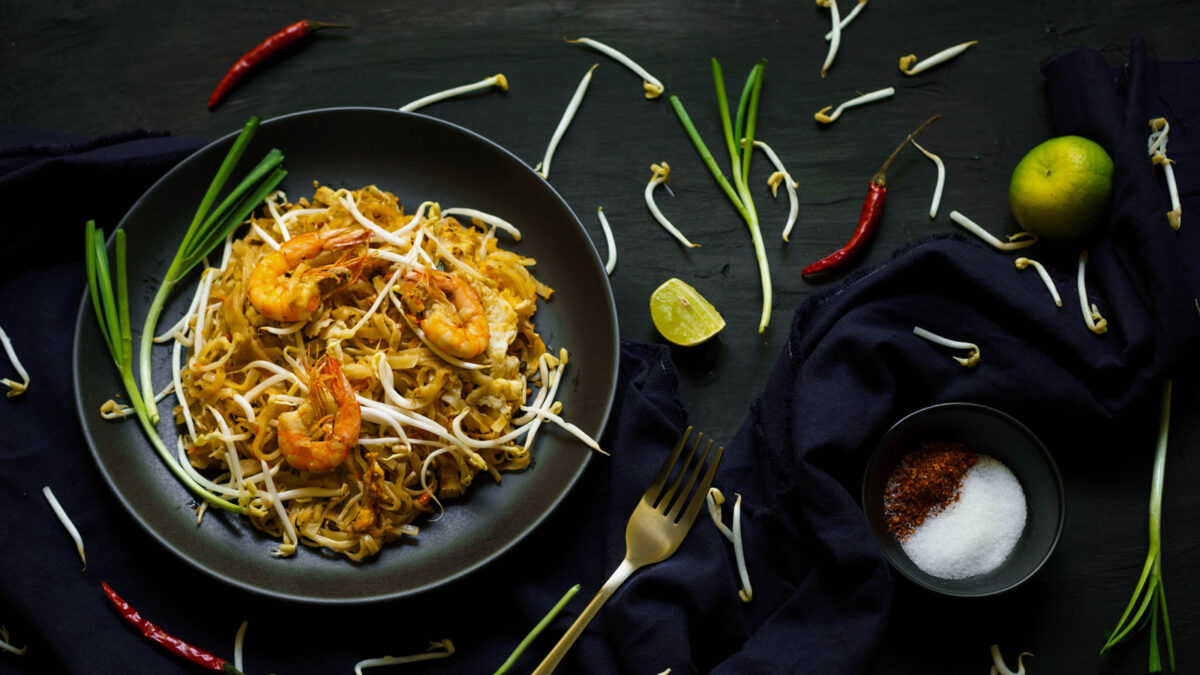 Pad Thai Noodle Dish