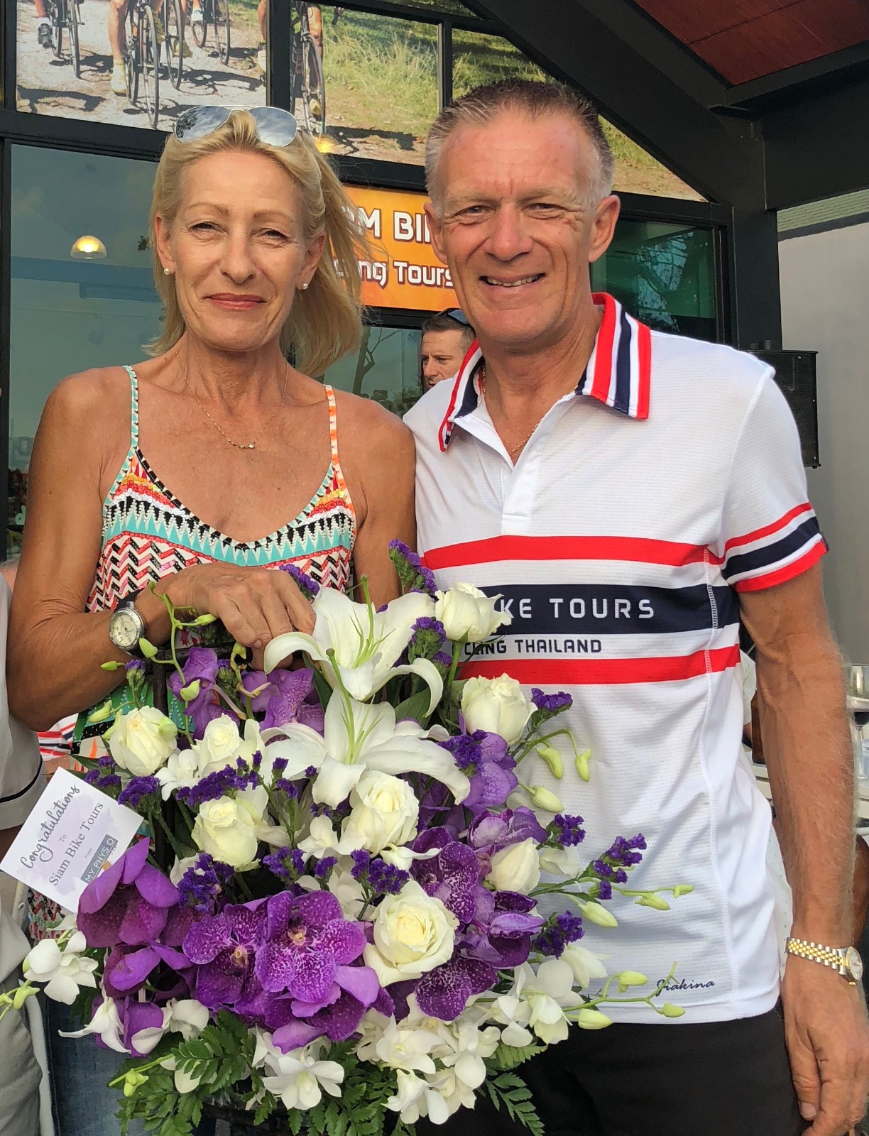 Bike Tour Company Martin Rosita Brot Siambiketours Phuket Martin Brot, Founder Of Siam Bike Tour Company