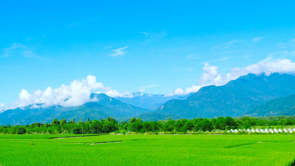 Scenic mountain view in Taiwan