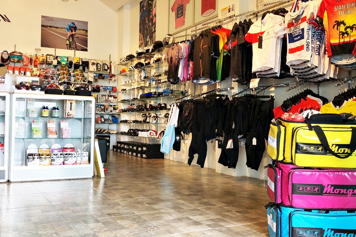 Siambiketours Shop Interior