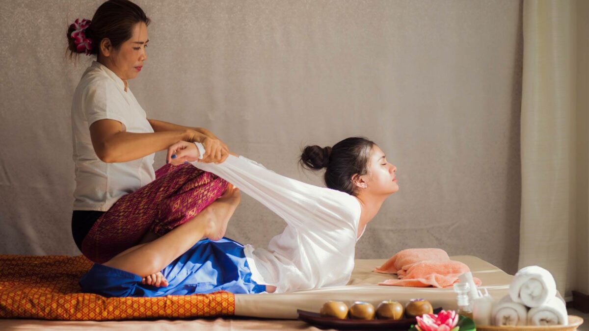 Thai massage